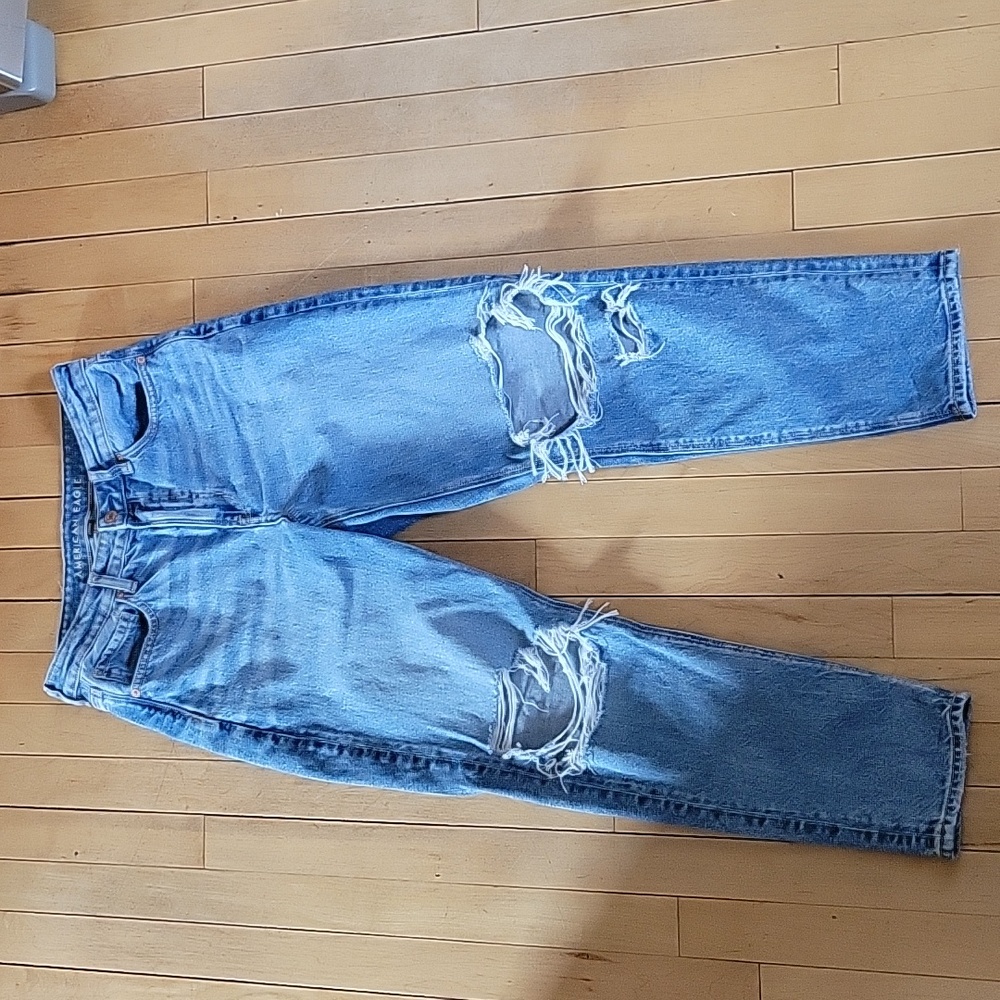 High waisted mom Jean